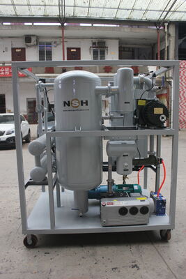 HMI Touch Screen Vacuum Transformer Oil Purifier PLC System 3000 Liter Per Hour