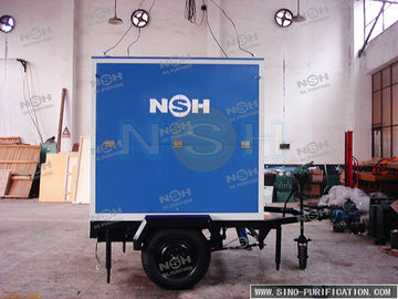 Remove Impurities Degassing 3000LPH VFD Vacuum Oil Purifier