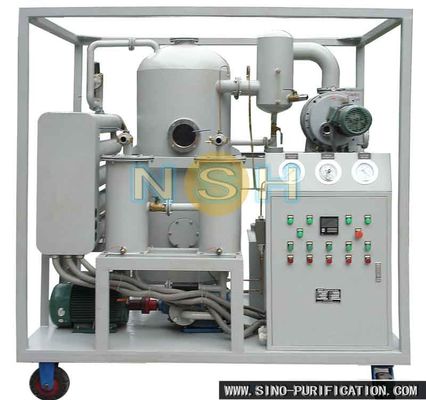 Double-Stage Vacuum Transformer Insulation Oil Purifier Dielectric Fluid Treatment Machine