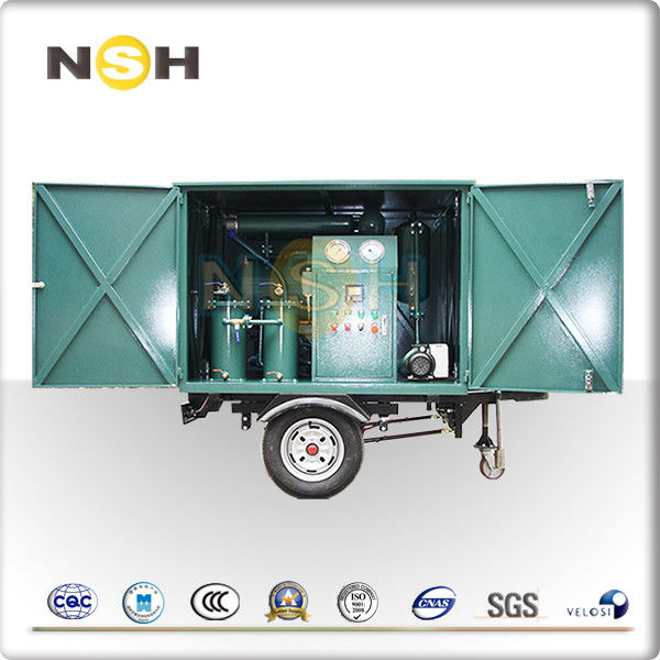 Vacuum Pump Transformer Oil Purification Machine Insulation Mobile Trailer-Mounted VFD System