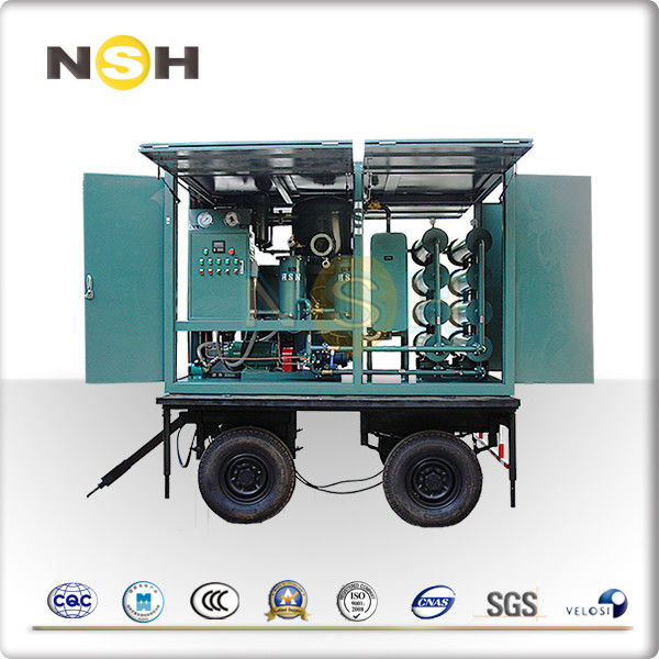 Ultra-High Voltage Insulation Oil Purifier 600-18000LPH Transformer Oil Treatment Plant System