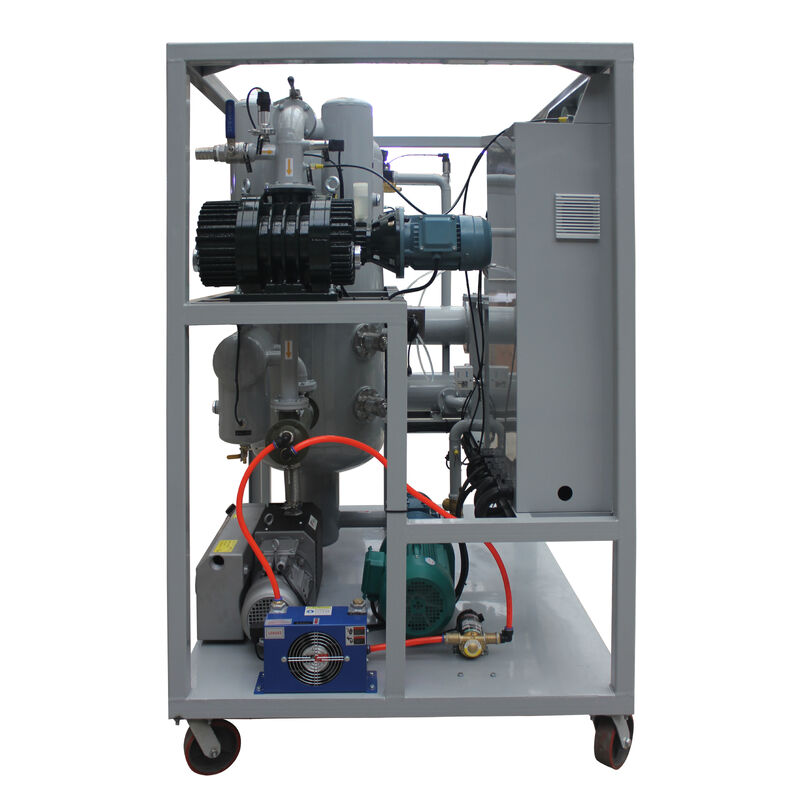 HMI Touch Screen Vacuum Transformer Oil Purifier PLC System 3000 Liter Per Hour